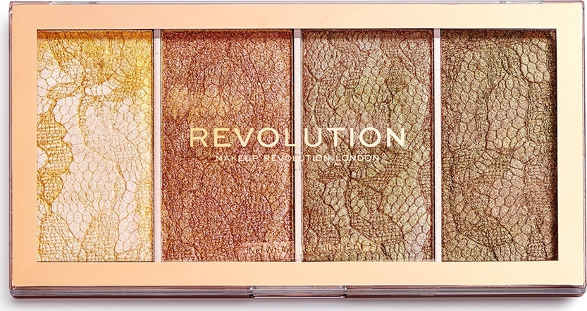 Φωτογραφία προϊόντος: Revolution Beauty Vintage Lace Highlighter Palette 5gr