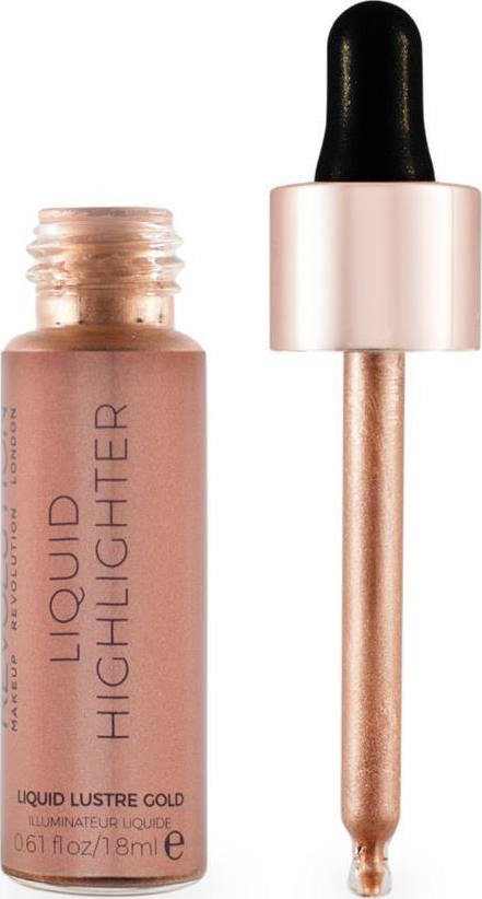 Φωτογραφία προϊόντος: Revolution Beauty Liquid Highlighter Lustre Gold 18ml