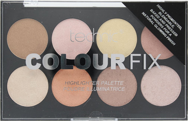 Φωτογραφία προϊόντος: Technic Colour Fix Highlighter Palette 15.6gr