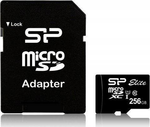 Φωτογραφία προϊόντος: Silicon Power Elite microSDXC 256GB Class 10 U1 with Adapter