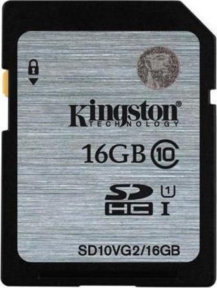Φωτογραφία προϊόντος: Kingston SDHC 16GB U1 (SD10VG2/16GB)