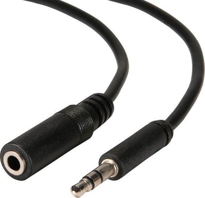Φωτογραφία προϊόντος: Powertech Audio Cable 3.5mm male - 3.5mm female 3m (CAB-J009)