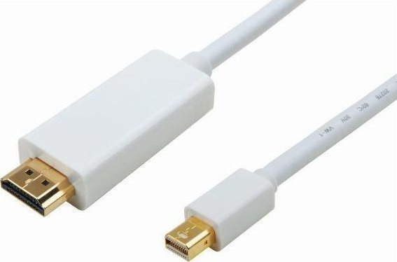 Φωτογραφία προϊόντος: Powertech Cable mini DisplayPort male - HDMI male 2m (CAB-DP011)
