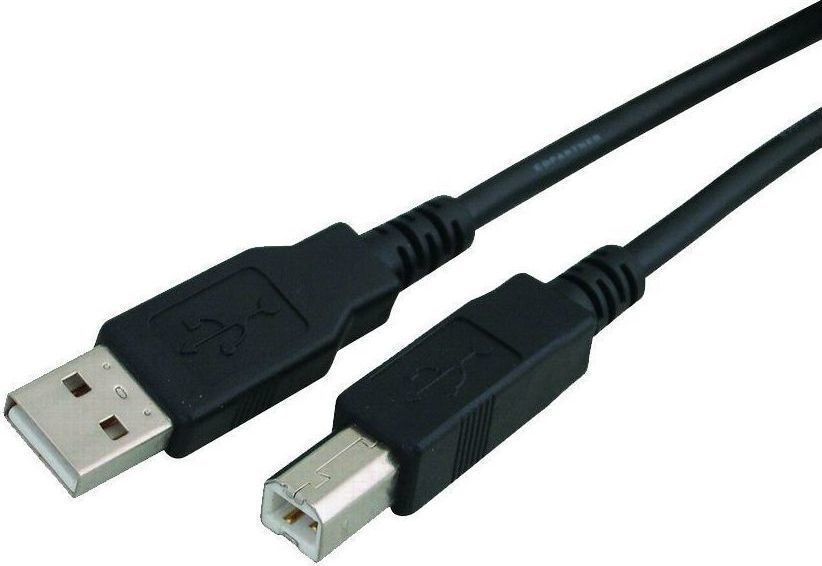 Φωτογραφία προϊόντος: Powertech USB 2.0 Cable USB-A male - USB-B male 1.5m (CAB-U016)