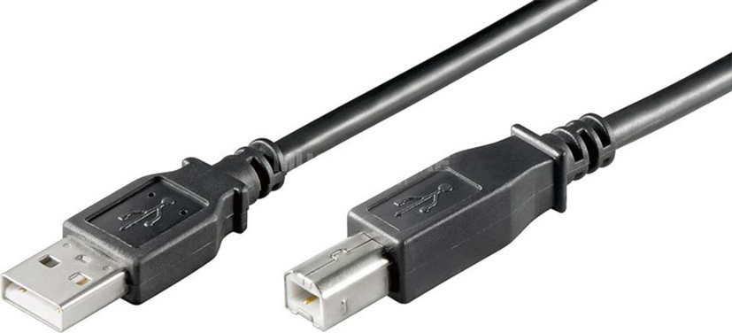 Φωτογραφία προϊόντος: Powertech USB 2.0 Cable USB-A male - USB-B male 1m (CAB-U094)