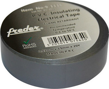 Φωτογραφία προϊόντος: Adeleq Μονωτική Ταινία PVC Grey 9-1116 19mm x 20m