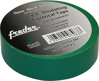 Φωτογραφία προϊόντος: Adeleq Μονωτική Ταινία PVC Green 9-1115 19mm x 20m