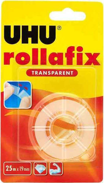 Φωτογραφία προϊόντος: UHU Σελοτέιπ Rollafix Transparent 19mm x 25m