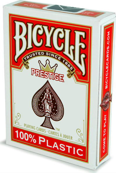 Φωτογραφία προϊόντος: Bicycle Prestige Jumbo Plastic Κόκκινο F44100