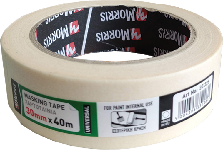Φωτογραφία προϊόντος: Morris Χαρτοταινία Universal 35226 30mm x 40m