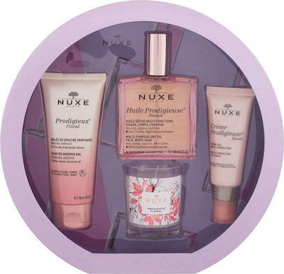 Φωτογραφία προϊόντος: Nuxe Huile Prodigieuse Florale Body Oil Σετ Περιποίησης με Κρέμα Προσώπου