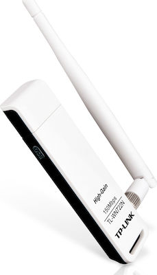 Φωτογραφία προϊόντος: TP-LINK TL-WN722N v3 Ασύρματος USB Αντάπτορας Δικτύου με Αποσπώμενη Κεραία 150Mbps