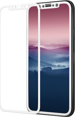 Φωτογραφία προϊόντος: Full Glue Face Tempered Glass White (iPhone X / XS/11 Pro)