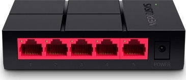 Φωτογραφία προϊόντος: Mercusys MS105G Unmanaged L2 Switch με 5 Θύρες Gigabit (1Gbps) Ethernet