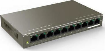 Φωτογραφία προϊόντος: IP-COM F1110P-8 Managed L2 PoE+ Switch με 8 Θύρες Ethernet