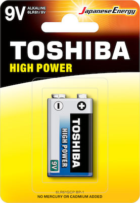 Φωτογραφία προϊόντος: Toshiba High Power Αλκαλική Μπαταρία 9V 1τμχ