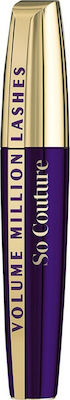 Φωτογραφία προϊόντος: L'Oreal Million Lashes So Couture Mascara για Όγκο So Black 9.5ml