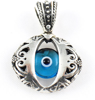 Φωτογραφία προϊόντος: Byzantine Evil Eye Pendant - 925 Sterling Silver Yianni Jewelry