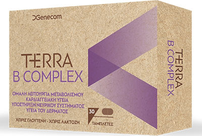 Φωτογραφία προϊόντος: Genecom Terra B Complex 30 ταμπλέτες