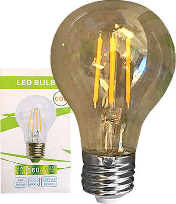Φωτογραφία προϊόντος: Λάμπα LED για Ντουί E27 και Σχήμα A60 Θερμό Λευκό 360lm