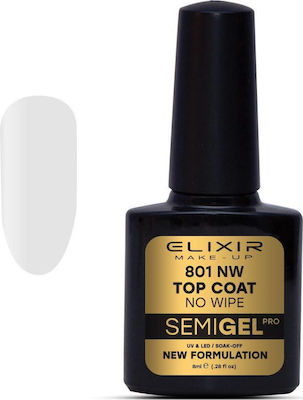 Φωτογραφία προϊόντος: Elixir Top Coat 801 No Wipe 8ml