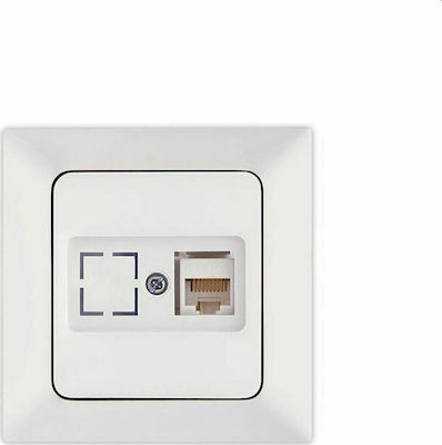 Φωτογραφία προϊόντος: Eurolamp Μονή Data Cat6 Rj45 NE-AD 152-16015