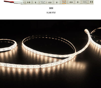 Φωτογραφία προϊόντος: Ταινία LED Θερμό Λευκό 5m SMD5050 24V Adeleq