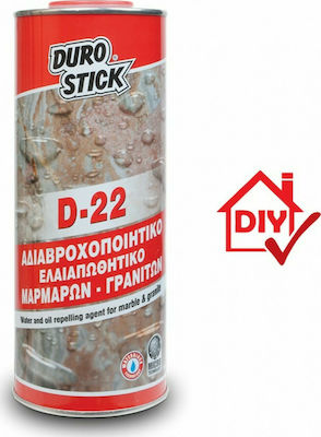 Φωτογραφία προϊόντος: Durostick D-22 Αδιαβροχοποιητικό, Ελαιοαπωθητικό Μαρμάρων - Γρανιτών 1lt
