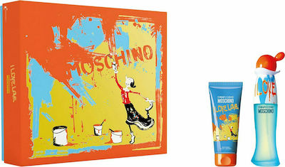 Φωτογραφία προϊόντος: Moschino Love Love Eau de Toilette 30ml & Perfumed Body Lotion 50ml