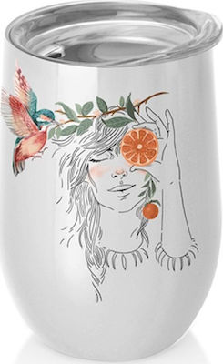 Φωτογραφία προϊόντος: Chic Mic Bioloco Girl With Oranges Ποτήρι Θερμός 0.42lt