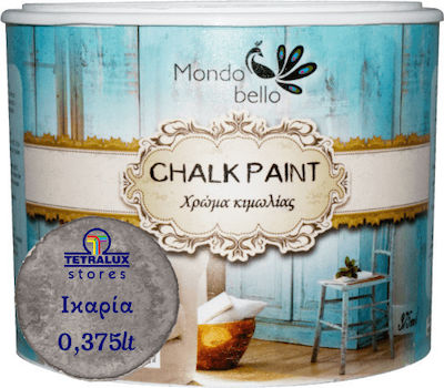 Φωτογραφία προϊόντος: Mondobello Chalk Paint Ικαρία/Γκρι 375ml