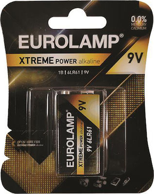Φωτογραφία προϊόντος: Eurolamp Extreme Αλκαλική Μπαταρία 9V 1τμχ