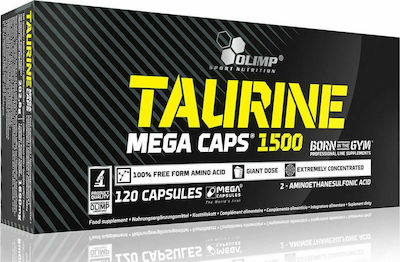 Φωτογραφία προϊόντος: Olimp Sport Nutrition Taurine Mega Caps 1500mg 120 κάψουλες
