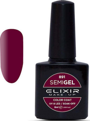 Φωτογραφία προϊόντος: Elixir Semi Gel 891 Rich Marron 8ml