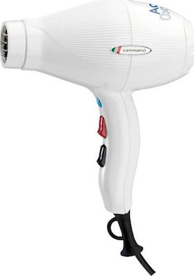 Φωτογραφία προϊόντος: GammaPiu Active Oxygen White Επαγγελματικό Πιστολάκι Μαλλιών 2100W