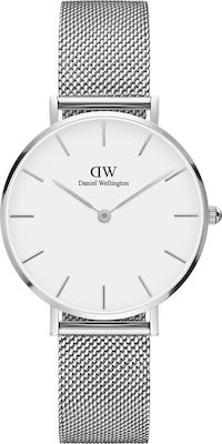 Φωτογραφία προϊόντος: Daniel Wellington Ρολόι Classic Petite Sterling 1 32mm με Μεταλλικό Μπρασελέ σε Ασημί χρώμα