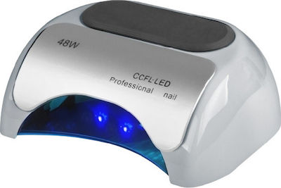 Φωτογραφία προϊόντος: Φουρνάκι Νυχιών CCFL Silver UV/LED 48W