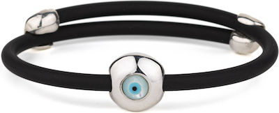 Φωτογραφία προϊόντος: Fildisi Round Evil Eye Bracelet – 925 Sterling Silver