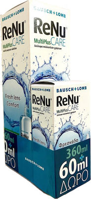 Φωτογραφία προϊόντος: Bausch & Lomb ReNu Multiplus Υγρό Φακών Επαφής 300ml & 60ml
