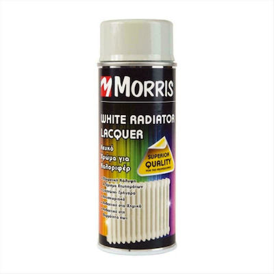 Φωτογραφία προϊόντος: Morris White Radiator Lacquer Σπρέι Βαφής Λευκό 400ml