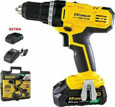 Φωτογραφία προϊόντος: F.F. Group CDD/35 20V Plus Δραπανοκατσάβιδο Μπαταρίας 20V 2x2Ah