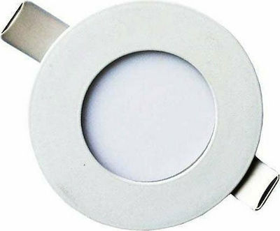 Φωτογραφία προϊόντος: Eurolamp LED Μεταλλικό Σποτ Χωνευτό 3W 3000K 8.5x8.5cm Λευκό