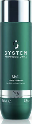 Φωτογραφία προϊόντος: System Professional Energy Code Man Triple M1 250ml