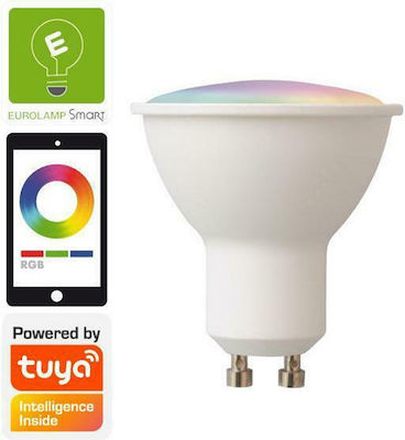 Φωτογραφία προϊόντος: Eurolamp Smart Λάμπα LED για Ντουί GU10 RGBW 470lm Dimmable
