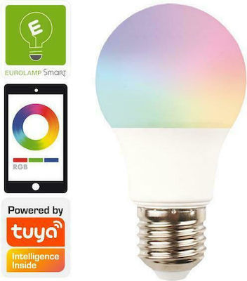 Φωτογραφία προϊόντος: Eurolamp Smart Λάμπα LED για Ντουί E27 και Σχήμα A60 RGBW 850lm Dimmable