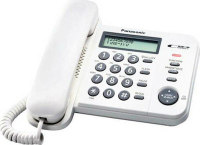 Φωτογραφία προϊόντος: Panasonic KX-TS560 Ενσύρματο Τηλέφωνο Γραφείου Λευκό