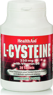 Φωτογραφία προϊόντος: Health Aid L- Cysteine 30 ταμπλέτες