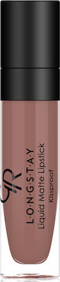 Φωτογραφία προϊόντος: Golden Rose Longstay Liquid Matte Lipstick Kissproof 24