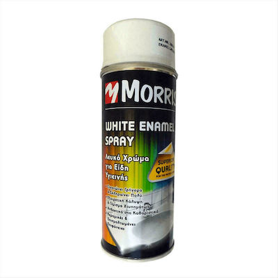 Φωτογραφία προϊόντος: Morris White Enamel Σπρέι Βαφής Λευκό 400ml