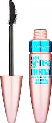 Φωτογραφία προϊόντος: Maybelline Lash Sensational Αδιάβροχη Mascara για Όγκο Black 9.5ml